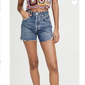 AGOLDE Dee High-rise Short